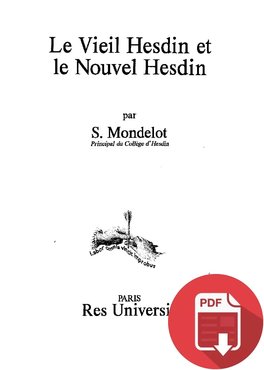 Le vieux et le nouvel Hesdin, Mondelot (1823)